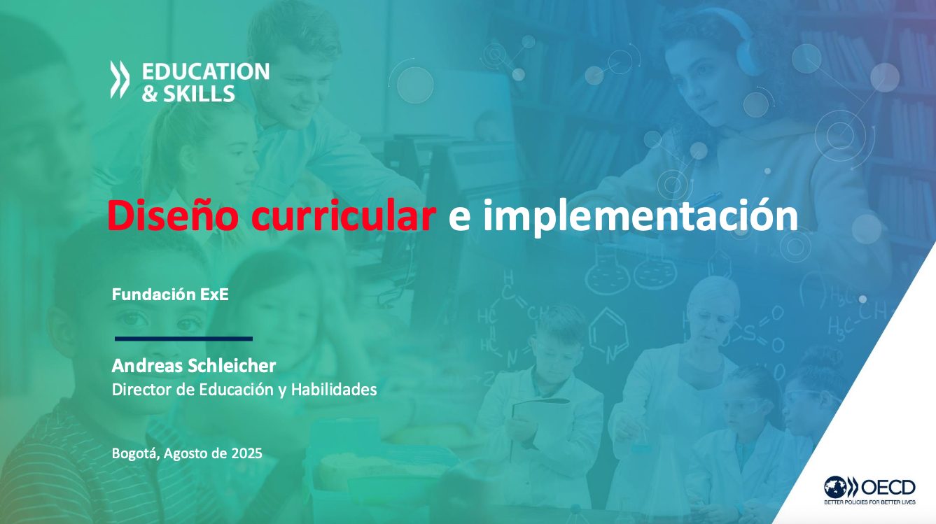 Presentación ‘Diseño curricular e implementación’ – Andreas Schleicher